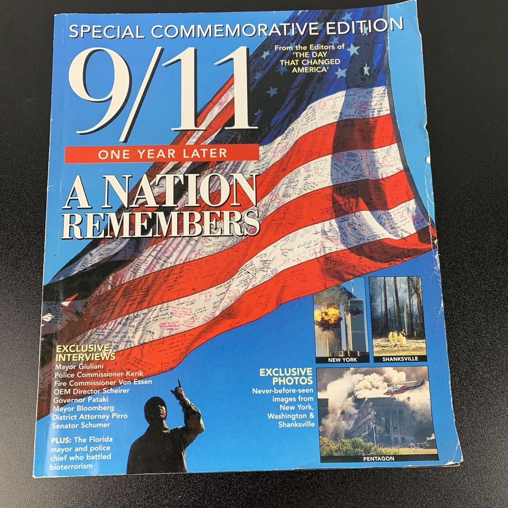 Special Commemorative Edition 9/11 Magazine - One Year Later Paperback‎ – [2002]